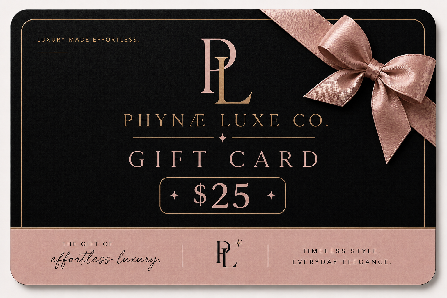 Phynae Luxe Co. Digital Gift Card