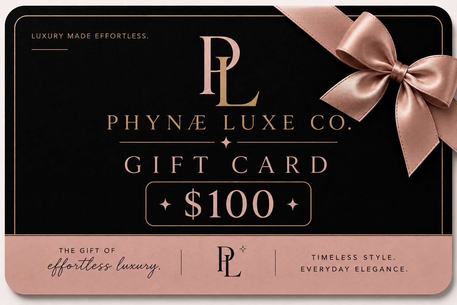 Phynae Luxe Co. Digital Gift Card